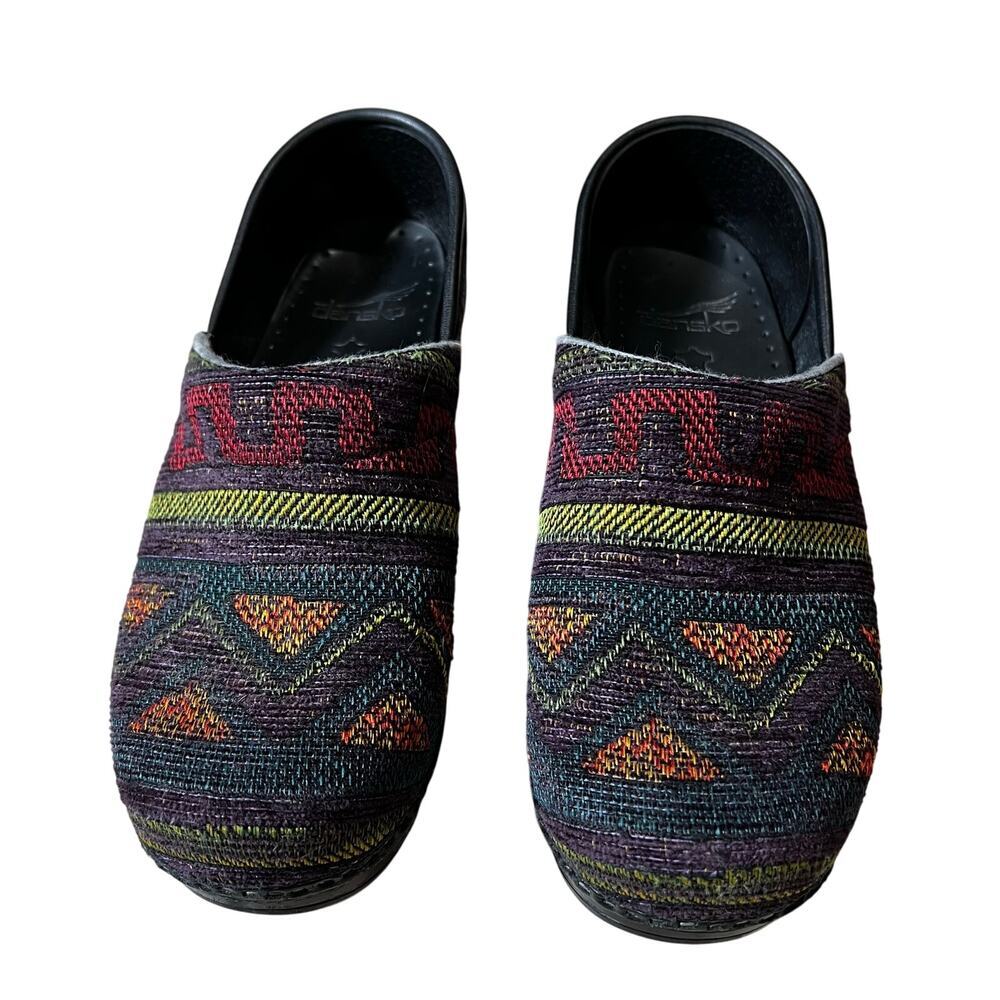 Dansko Multicolor Patterned Flats - image 1